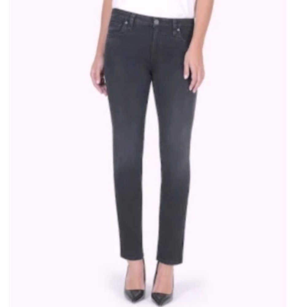 Kut from the Kloth black straight leg jeans size 2